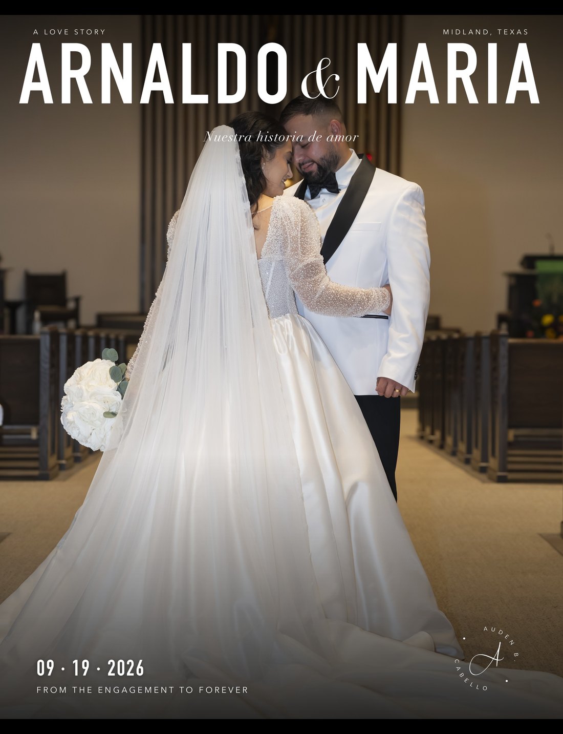 Arnaldo & Maria story magazine cover